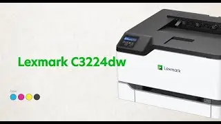 Lexmark C3224dw colour laser printer  - Lexmark GO Line&trade; series English
