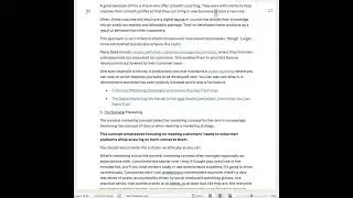 Marketing Fundamentals and the 4 P's
