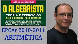 Prova Matemática EPCAr 2010 2011 Questão 39 - Aritmética
