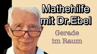 Gerade im Raum