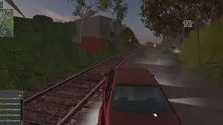 Second Life testing beemer on mainland
