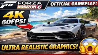 Forza Horizon 6 in 4K 60FPS 🏁 | Official Gameplay Teaser Ultra Realistic Graphics ✨