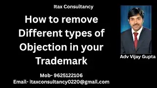Trademark Objection reply/how to remove trademark objection// different types of Trademark objection