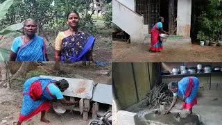 மாமியுடன் என்னுடைய காலை வேலைகள் /MORNING VLOG