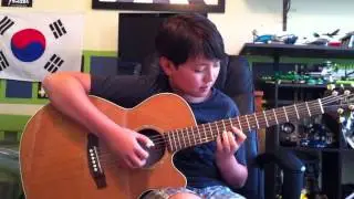 Canon in D by Johann Pachelbel - Fingestyle acoustic guitar - Andrew Foy - tabs