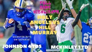 Holy Angels vs Hill Murray Full Game Highlights Emmett Johnson Lucas Heyer Rashad McKinley