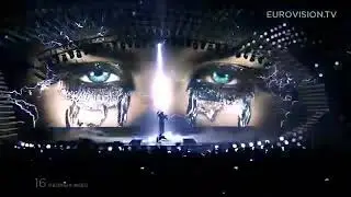 Nina Sublatti - Eye Moment at eurovision stage