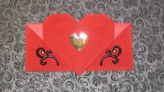 Origami: Heart Envelope