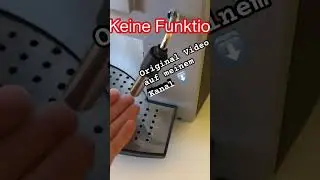 Jura Kaffeevolautomat Dampfd&uuml;se defekt