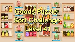 Goods Puzzle: Sort Challenge - Level 41 Goods Sorting