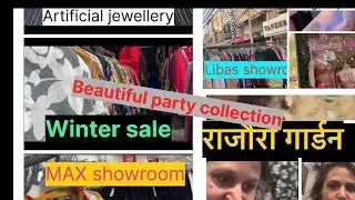 Rajauri Garden Market tour February 2026 Winter Sale का मज़ा 