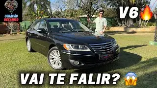 HYUNDAI AZERA 3.3 V6 2011 | Avaliação mais completa do YouTube!