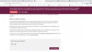 The Problem with Binary Options