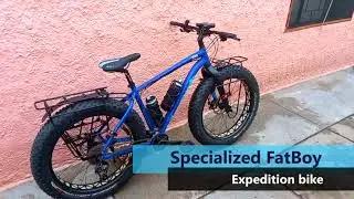Specialized Fatboy Expedition touring bicycle (fat bike)