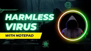 Create a Harmless Virus using Notepad!! 💻⚠️|  Tech Vyrix