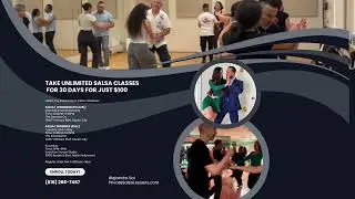 Take Unlimited Salsa Classes with Alejandro Sol for 30 days for just $100
