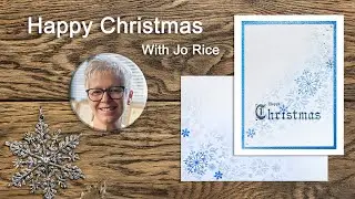 Happy Christmas – A Lavinia Stamps Tutorial with Jo Rice