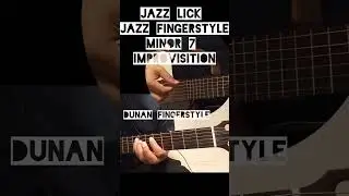 exercise chord,lick minor 7, jazz guitar lesson, fingerstyle guitar , accoustic guitar, basic melodi