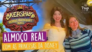 Almoço Real no Akershus com as princesas da #Disney