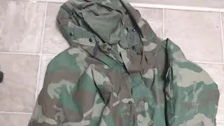 THE MILITARY SURPLUS #6- GEN 1  WOODLAND CAMO GORE-TEX JACKET!!!! MY DIAMOND IN THE ROUGH!!!!