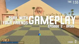 Golf with friends Gameplay ► Oasis ► Tied for 3rd place