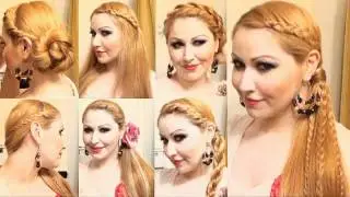 Peinados Primavera Verano  tutorial paso a paso  Summer hairstyleS for long hair: