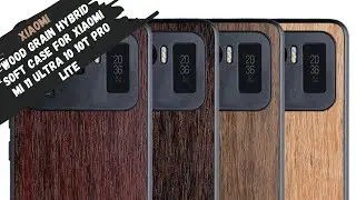 Luxury Wood Grain Hybrid Soft Cover Case For Xiaomi Mi 11 Ultra 10 10T Pro Lite