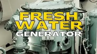 How Ship's Produce Fresh Water from Sea Water | Seaman Vlog | Life At Sea