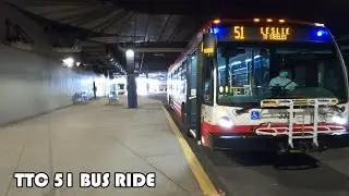 TTC Route 51 Bus Ride From Eglinton Subway Station To Freshmeadow Dr / Don Mills Rd