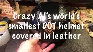 World&rsquo;s smallest DOT approved helmet. By Carlo Lorge