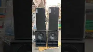 New Setup Ki Testing Aerons India Bass 1800 With Top 600 With Zypher Lebs Amplifier #trend #ytshorts