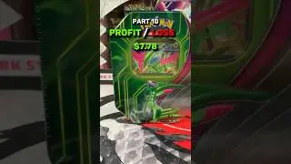 Opening Paradox Clash Ex Tin ( Profit / Loss Series) Pt: 10  #pokemonpackpulls #pokemoncards