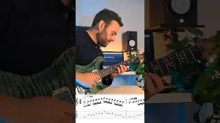 Great  SCALE WORKOUT with tabs! #guitar #mozart #shorts