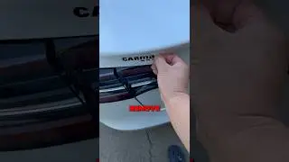HOW TO REMOVE CARMAX STICKER WITH NO HEATGUN