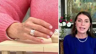 UltraFine 950 Silver Torchon 3-Row Ring on QVC