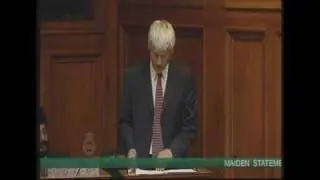 Tim Macindoe - Maiden Speech