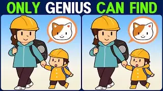 Brain exercise quiz! Find the difference │ Good for brain activation!