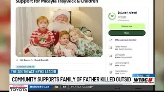 Friends, family raise money for wife and 3 kids of Target shooting victim