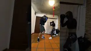 Boxing couple