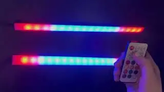 Review of RGBIC Under Monitor Light Bar, Gaming Ambient Lights, USB Powered Desk Keyboard Lights