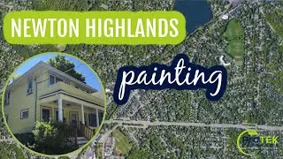 Exterior Painting in Newton Highlands, MA with ProTEK Painters