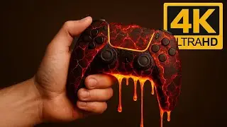 UNREAL GAME Controller AI ASMR | 4K Ultra HD