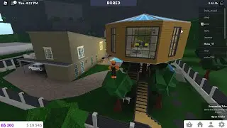 How to build Tree House in Roblox Bloxburg. Я построил Домик на дереве. #roblox #bloxburg #video