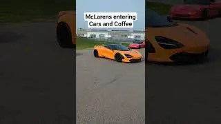 McLarens pull up to M1 Cars and Coffee! #mclaren #m1concourse #carsandcoffee #supercars #viral