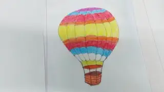 Day 334 /  Balloon drawing / basic drawing class 