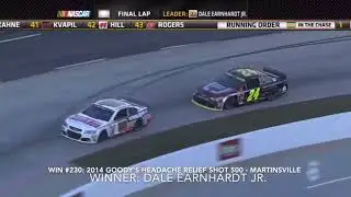 Every Dale Earnhardt Jr win with Hendrick Motorsports