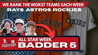 Rays Climb to the Top, Astros Finally Break into the BadderFive