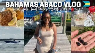 Bahamas Vlog | 72 hours in Abaco Bahamas Island , Bahamian Food , Local Spots, Boat Racing & more !!