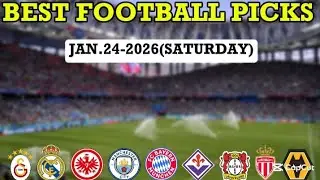 SATURDAY'S FOOTBALL PREDICTIONS |TOP 20 PICKS|BET RESPONSIBLY 