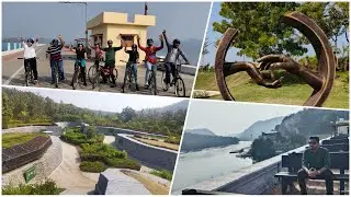 Day-2 (Part-1) Riverfront cycling | Arogya van | Statue of unity ,Kevadiya.